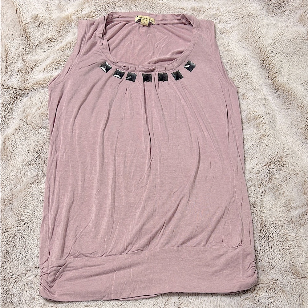 Embellished Sleeveless Top